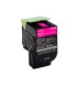 Toner laser lexmark 80c2hme magenta 3000 paginas