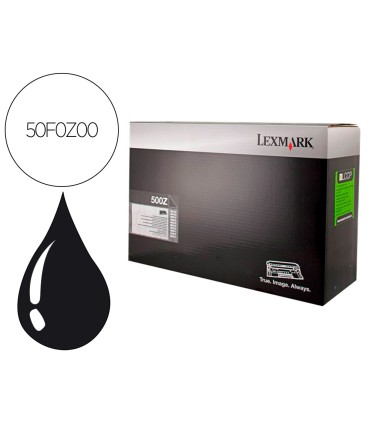 Tambor lexmark 50f0z00 negro 60000 paginas