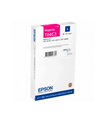 Ink jet epson t04c3 magenta 1700 paginas