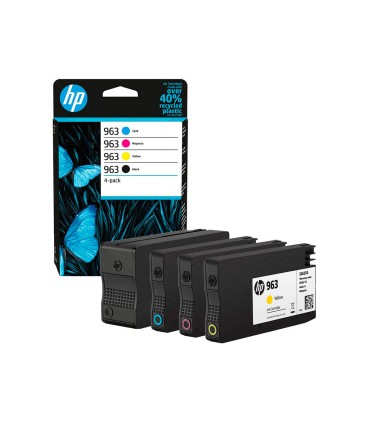 Toner hp laser 963 6zc70ae multipack negro cian magenta amarillo