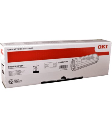 Toner oki laser 46471104 negro 7000 paginas