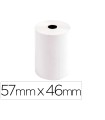 Rollo sumadora exacompta safe contact termico 57 mm x 46 mm 55 g/m2