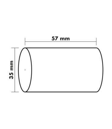 Rollo sumadora exacompta safe contact termico 57 mm x 35 mm 44 g m2