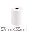 Rollo sumadora exacompta safe contact termico 57 mm x 35 mm 44 g m2