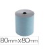 Rollo sumadora exacompta safe contact termico 80 mm x 80 mm 52 g m2