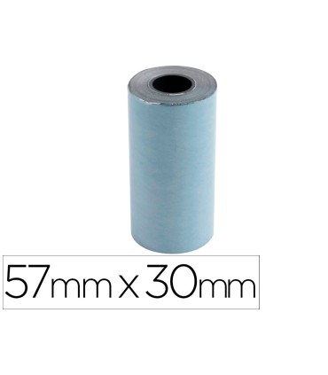 Rollo sumadora exacompta safe contact termico 57 mm x 30 mm 52 g m2