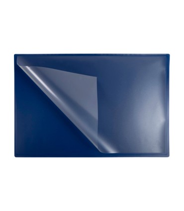 Vade sobremesa exacompta clean safe polipropileno azul 585x385 mm