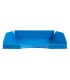 Bandeja sobremesa exacompta clean safe azul 345x255x65 mm