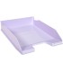 Bandeja sobremesa exacompta plastico aquarel set de 4 bandejas combo midi colores pastel 346x225x243 mm