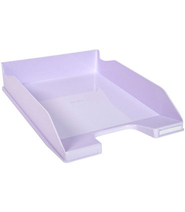 Bandeja sobremesa exacompta plastico aquarel set de 4 bandejas combo midi colores pastel 346x225x243 mm