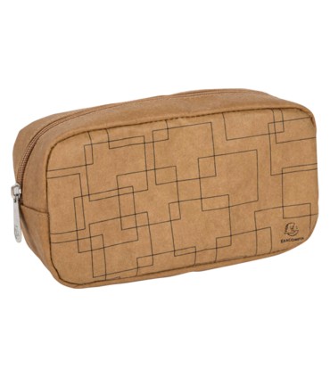 Bolso escolar exacompta eterneco cuero imitacion vegetal grande rectangular 105x75x205 mm