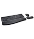 Set teclado y raton kensington inalambrico pro fit qwerty negro