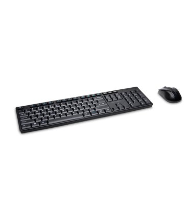 Set teclado y raton kensington inalambrico pro fit qwerty negro