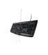 Teclado kensington pro fit lavable 104 teclas con cable color negro 455x220x40 mm