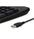 Teclado kensington pro fit lavable 104 teclas con cable color negro 455x220x40 mm