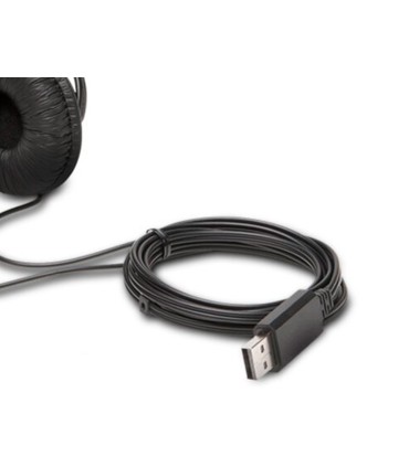 Auricular kensington hi fi con microfono usb cable 180 cm