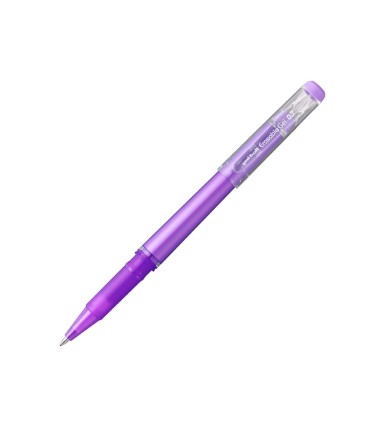 Rotulador uni ball roller uf 222 tinta gel borrable 07 mm violeta