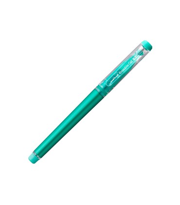 Rotulador uni ball roller uf 222 tinta gel borrable 07 mm verde