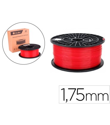 Filamento 3d colido abs gold 175 mm 1 kg rojo