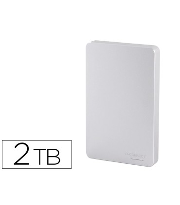 Disco duro q connect 25 externo 2tb usb 30 sata