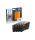 Ink jet epson 405 wf 3820dwf wf 4820dwf wf 7830dtwf wf 7840dtwf alta capacidad pack de 4 colores