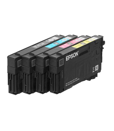 Ink jet epson 405 wf 3820dwf wf 4820dwf wf 7830dtwf wf 7840dtwf alta capacidad pack de 4 colores