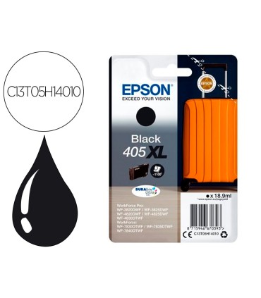 Ink jet epson 405 xl wf 3820dwf wf 4820dwf wf 7830dtwf wf 7840dtwf alta capacidad negro