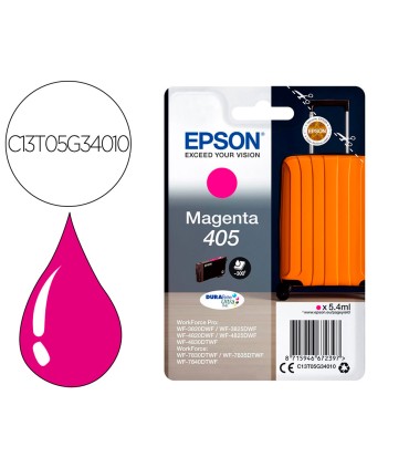 Ink jet epson 405 wf 3820dwf wf 4820dwf wf 7830dtwf wf 7840dtwf magenta