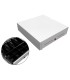 Cajon portamonedas 8 monederos 4 billeteros con llave manualblanco 410x415x110 mm