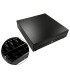 Cajon portamonedas 8 monederos 4 billeteros apertura electrica negro 410x415x110 mm