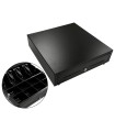 Cajon portamonedas 8 monederos 4 billeteros apertura electrica negro 410x415x110 mm
