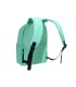 Cartera antartik mochila con asa y bolsillos con cremallera color verde menta 310x160x410 mm