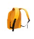 Cartera antartik mochila con asa y bolsillos con cremallera color mostaza 310x160x410 mm