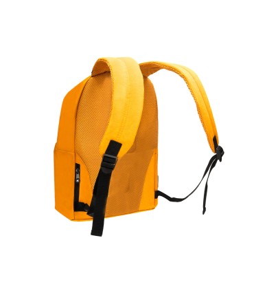 Cartera antartik mochila con asa y bolsillos con cremallera color mostaza 310x160x410 mm