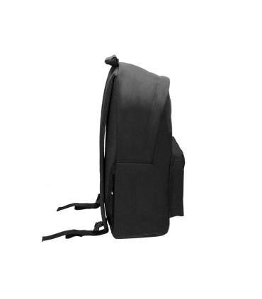 Cartera antartik mochila con asa y bolsillos con cremallera color negro 310x160x410 mm