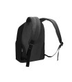 Cartera antartik mochila con asa y bolsillos con cremallera color negro 310x160x410 mm