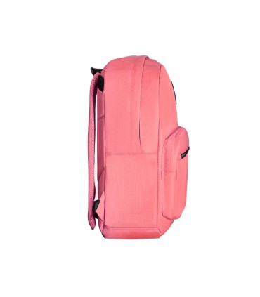 Cartera antartik mochila con asa y bolsillo frontal concremallera color coral 320x140x430 mm