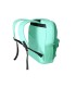 Cartera antartik mochila con asa y bolsillo frontal concremallera color verde menta 320x140x430 mm