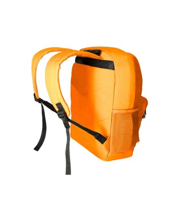 Cartera antartik mochila con asa y bolsillo frontal concremallera color mostaza 320x140x430 mm