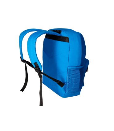 Cartera antartik mochila con asa y bolsillo frontal concremallera color azul 320x140x430 mm