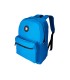 Cartera antartik mochila con asa y bolsillo frontal concremallera color azul 320x140x430 mm