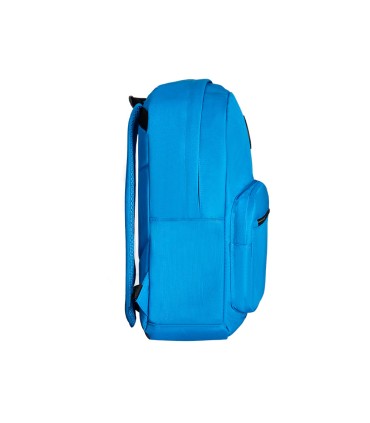 Cartera antartik mochila con asa y bolsillo frontal concremallera color azul 320x140x430 mm