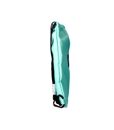 Saco plano antartik bolsillo interior con cremallera color verde menta 350x400 mm