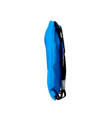 Saco plano antartik bolsillo interior con cremallera color azul 350x400 mm