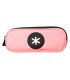 Bolso escolar portatodo antartik doble cremallera color coral 210x60x80 mm