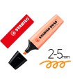 Rotulador stabilo boss fluorescente 70 pastel naranja palido