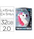 Memoria usb tech on tech mi unicornio 32 gb