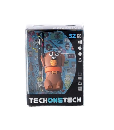 Memoria usb tech on tech dubby du el perro 32 gb