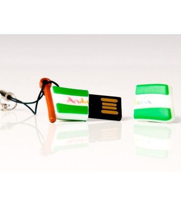 Memoria usb tech on tech bandera andalucia 32 gb