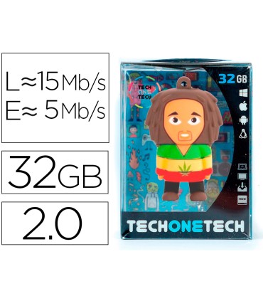 Memoria usb tech on tech bob 32 gb